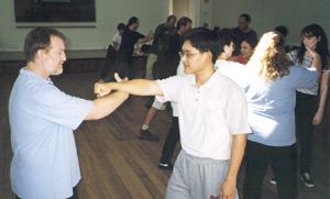 Allan teaching an Applications workshop